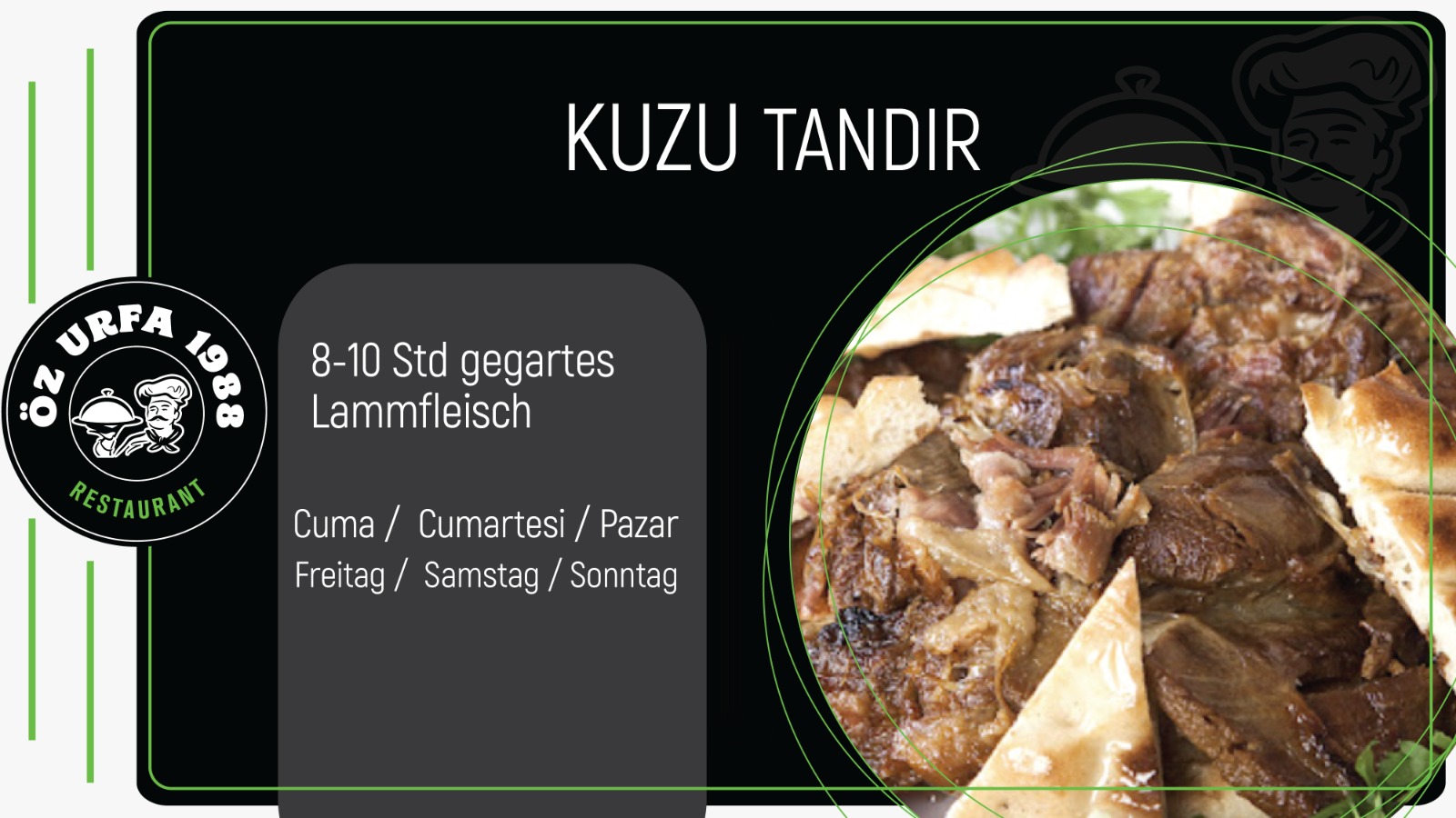 Kuzu Tandir Angebot