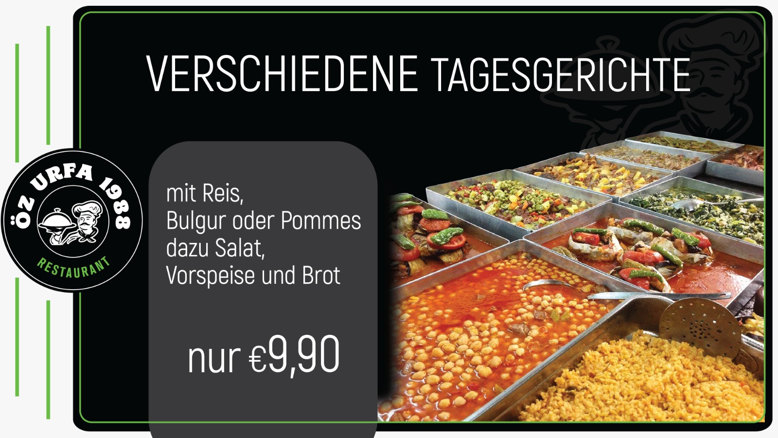 Tagesgerichte Angebot